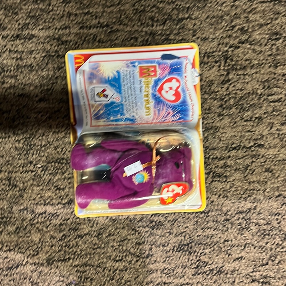 Rare Millenniun beanie baby
